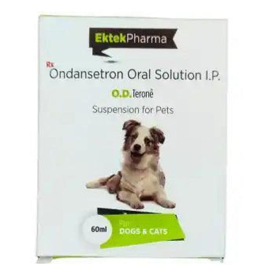 Ek Tek OD Terone Ondansetron Oral Suspension for Dogs and Cats