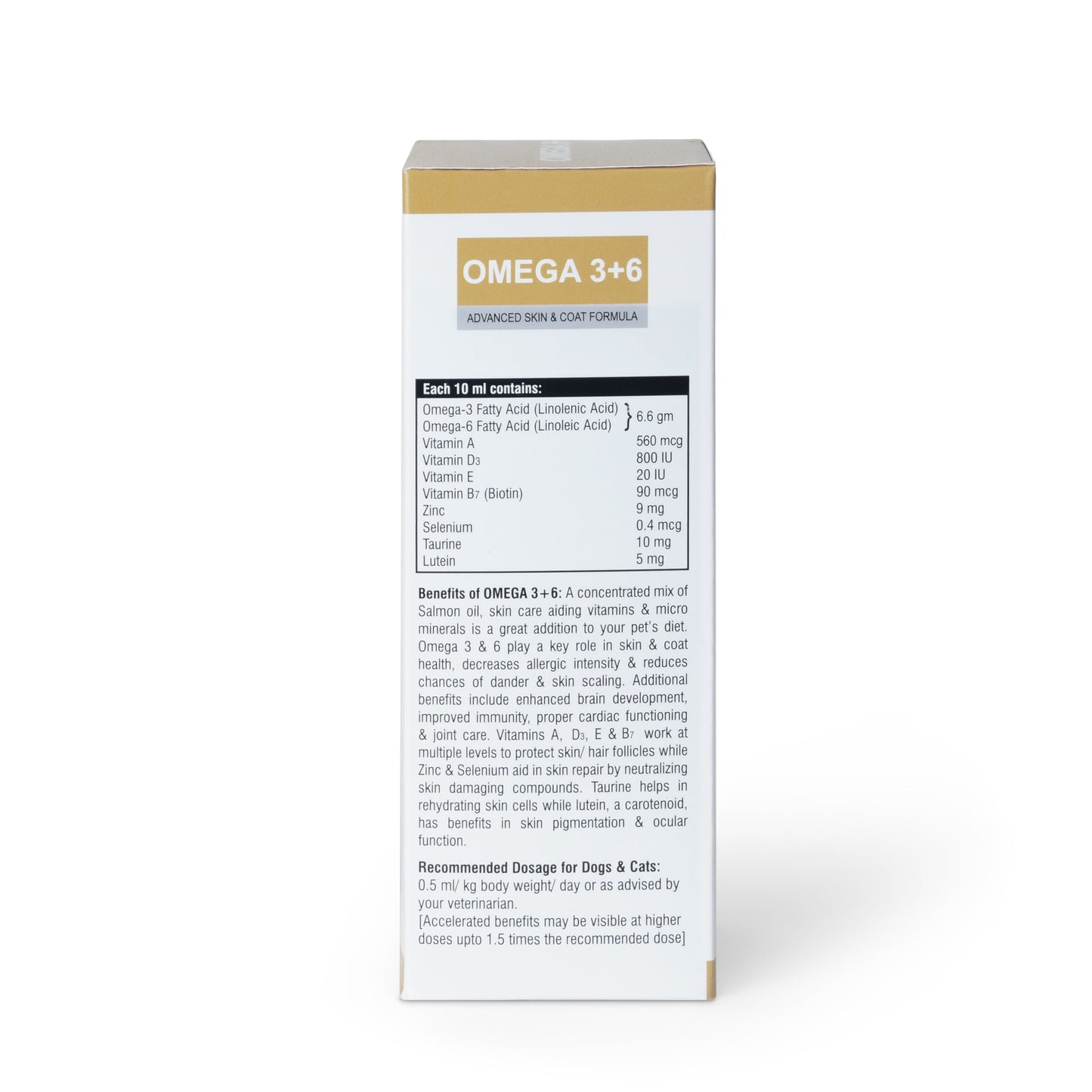 Pet360 Omega 3+6 Itch & Allergy Control Salmon Fish Oil for Dogs & Cats