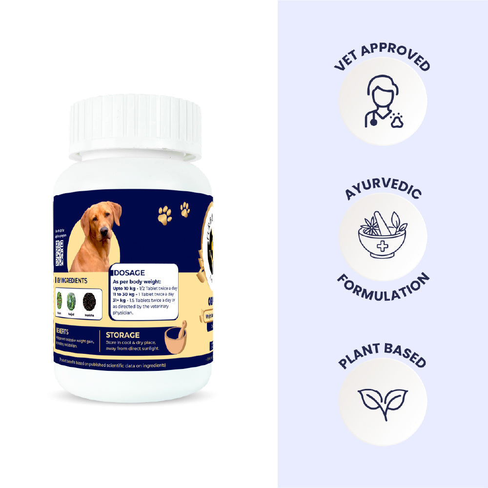 FurBall Story Obipet Weight Management Tablets for Dogs