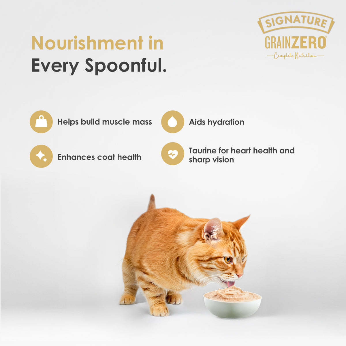 Signature Grain Zero Ocean Fish Mousse Adult Cat Wet Food