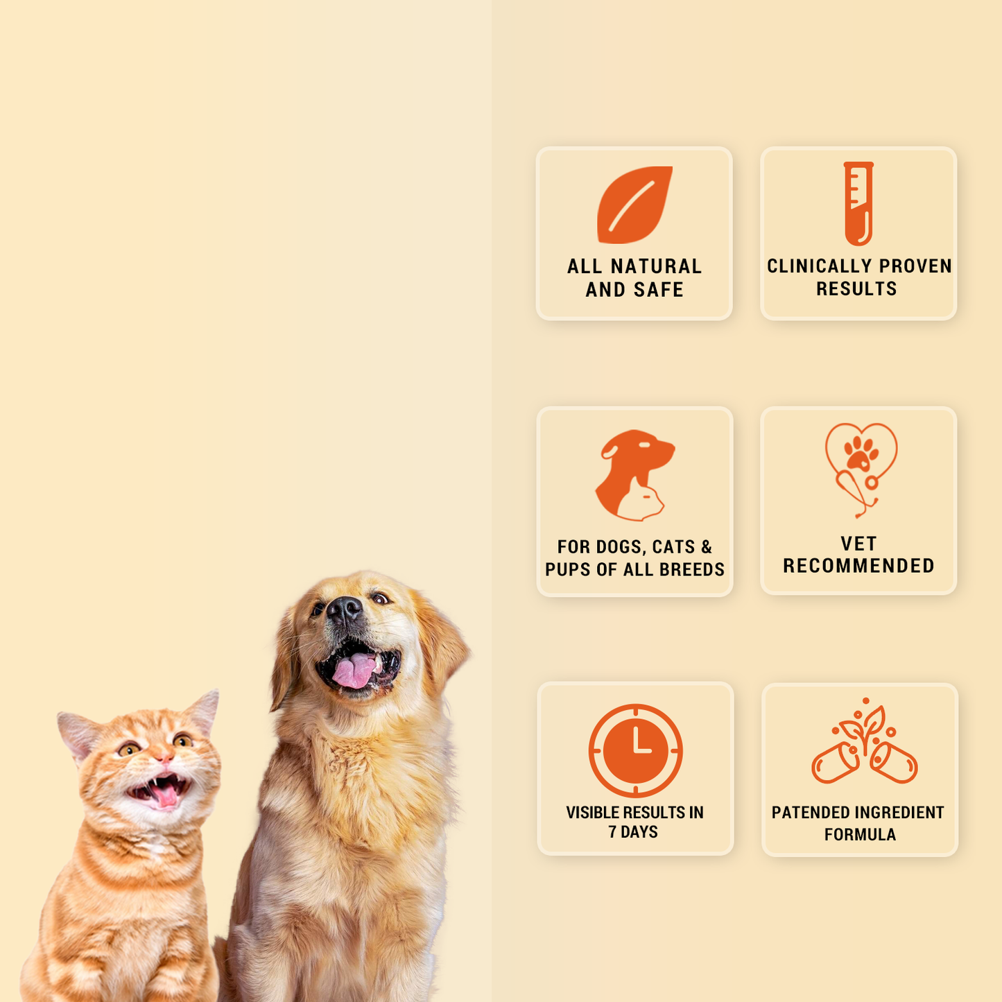 Natural Remedies Orthoron Plus Joint Supplement Tablets for Dogs and Cats