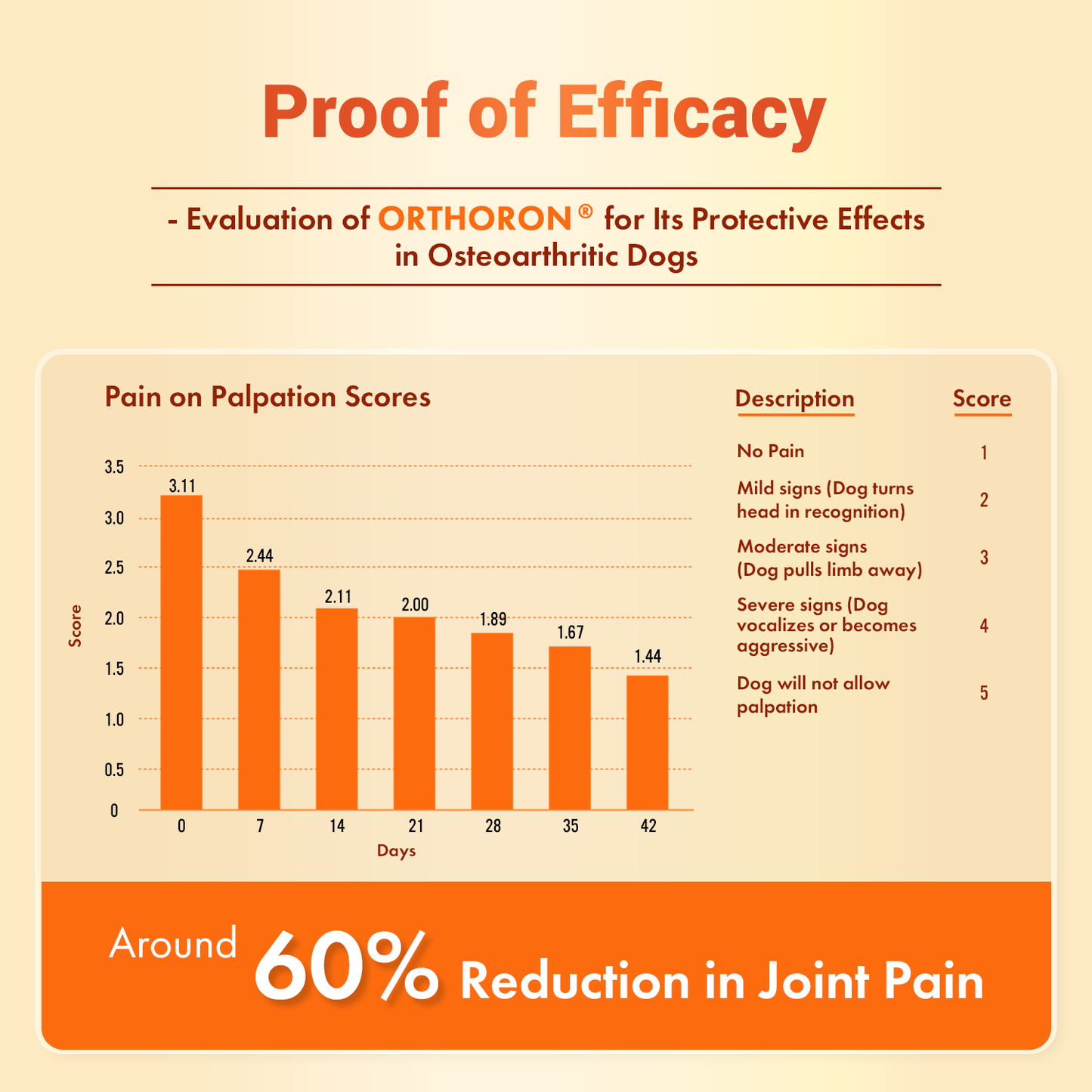 Natural Remedies Orthoron Plus Joint Supplement Tablets for Dogs and Cats