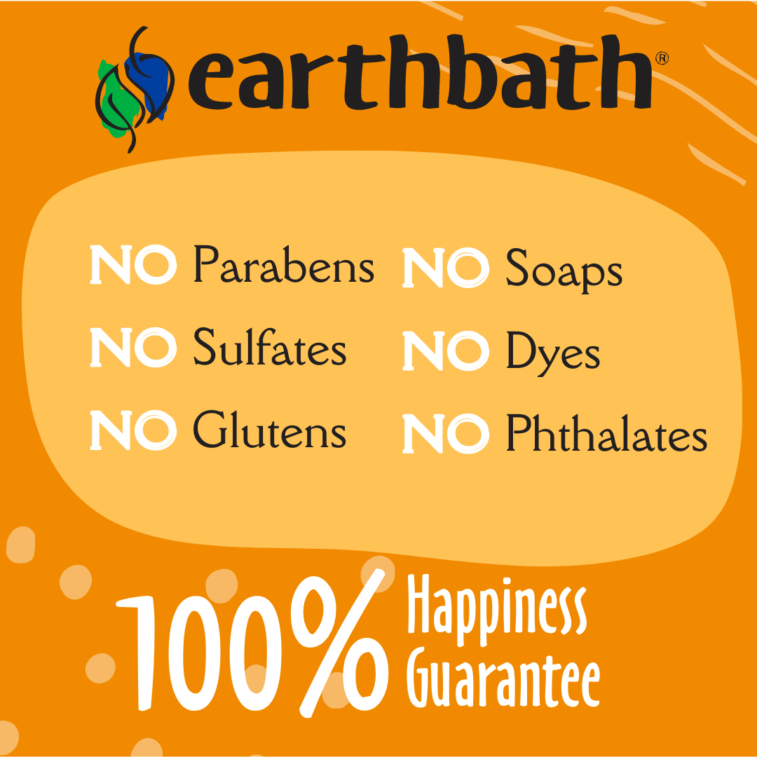 EarthBath Bilberry and Blueberry Scented Foaming Face Wash for Dogs and Cats
