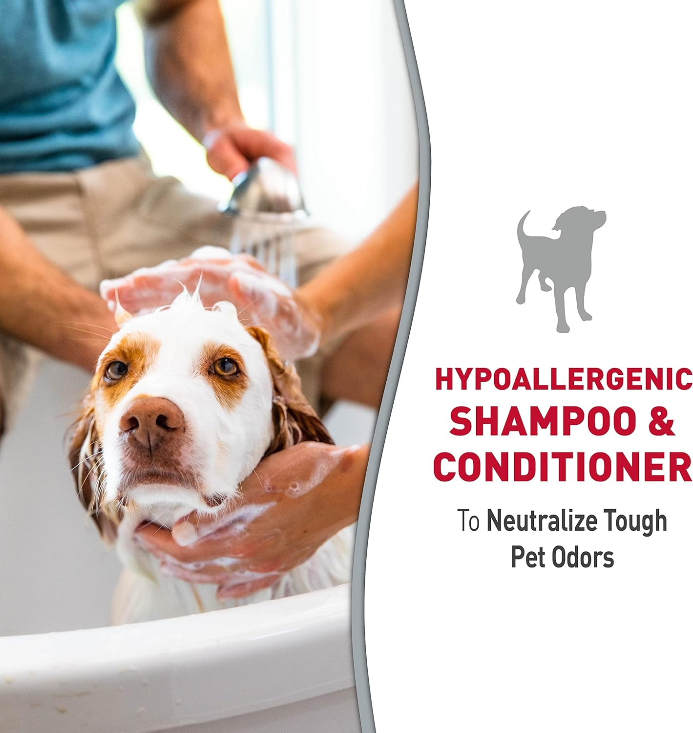 Nature's Miracle Hypoallergenic Shampoo and Conditioner for Dogs