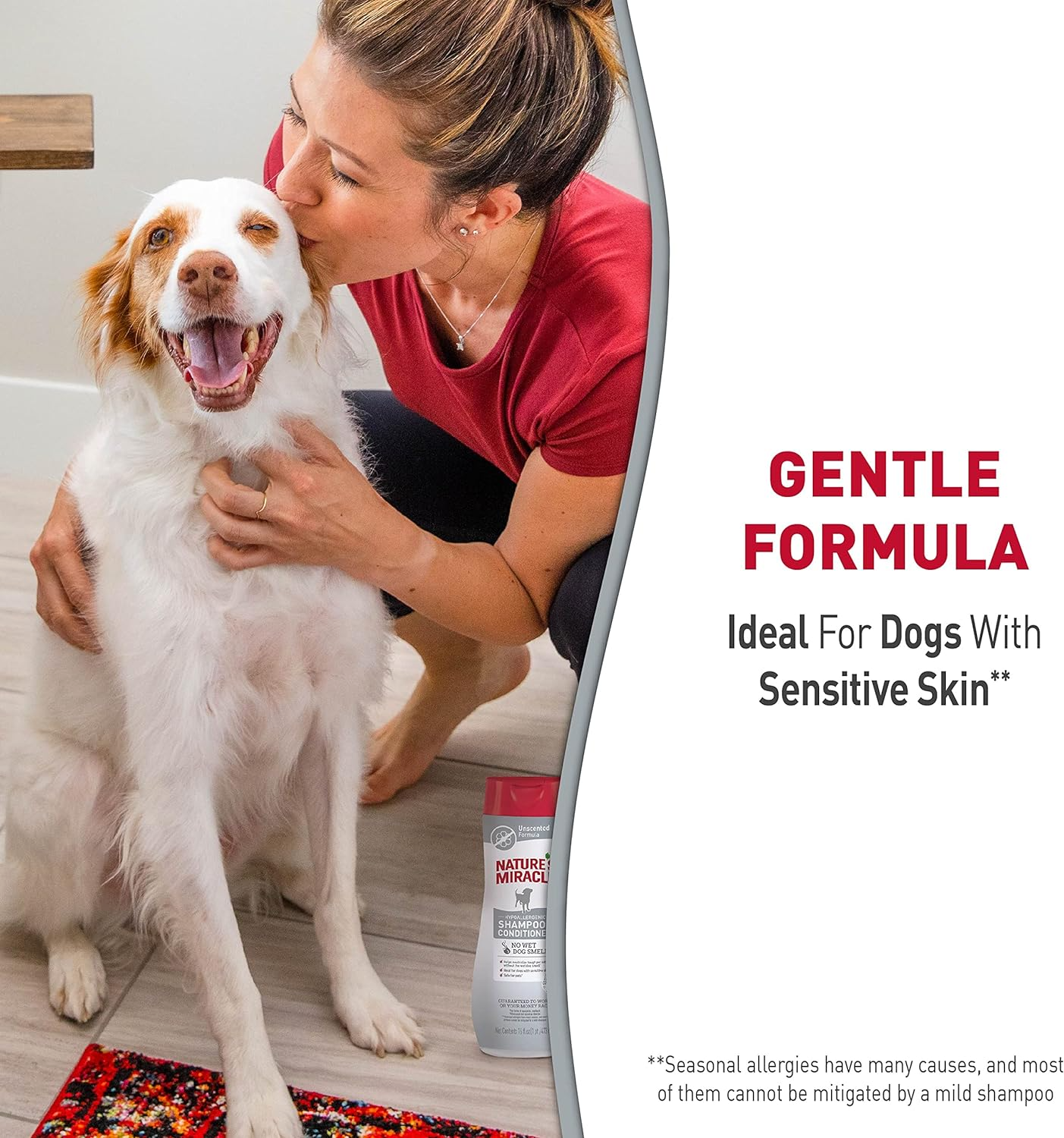 Nature's Miracle Hypoallergenic Shampoo and Conditioner for Dogs