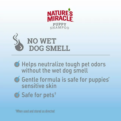 Nature's Miracle Cotton Air Scented Shampoo and Conditioner for Puppies and Dogs