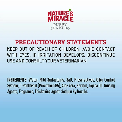 Nature's Miracle Cotton Air Scented Shampoo and Conditioner for Puppies and Dogs