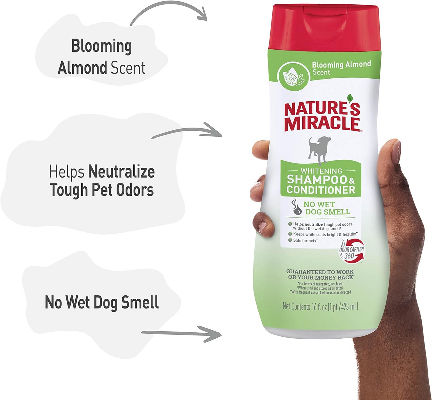 Nature's Miracle Whitening Shampoo and Conditioner for Dogs