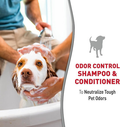 Nature’s Miracle Lavender Scented Charcoal Odor Control Shampoo and Conditioner for Dogs