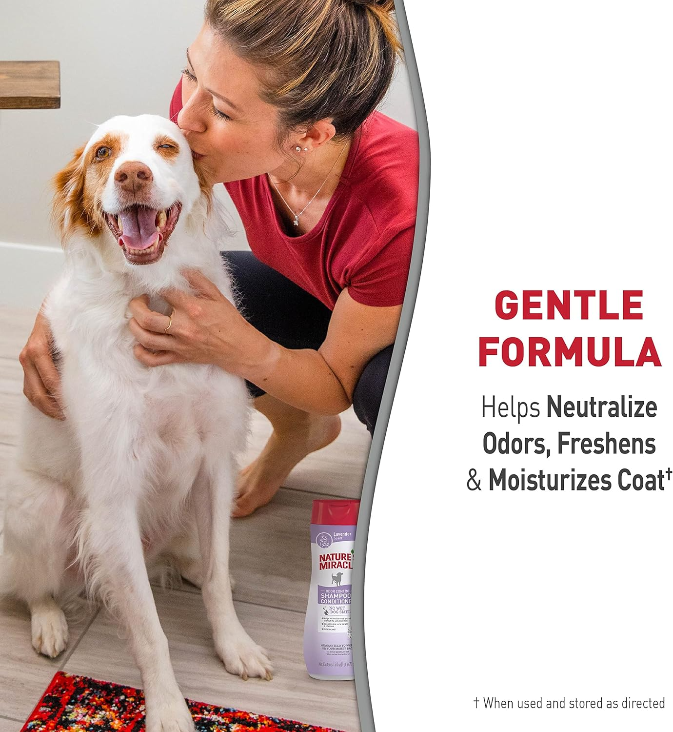 Nature’s Miracle Lavender Scented Charcoal Odor Control Shampoo and Conditioner for Dogs