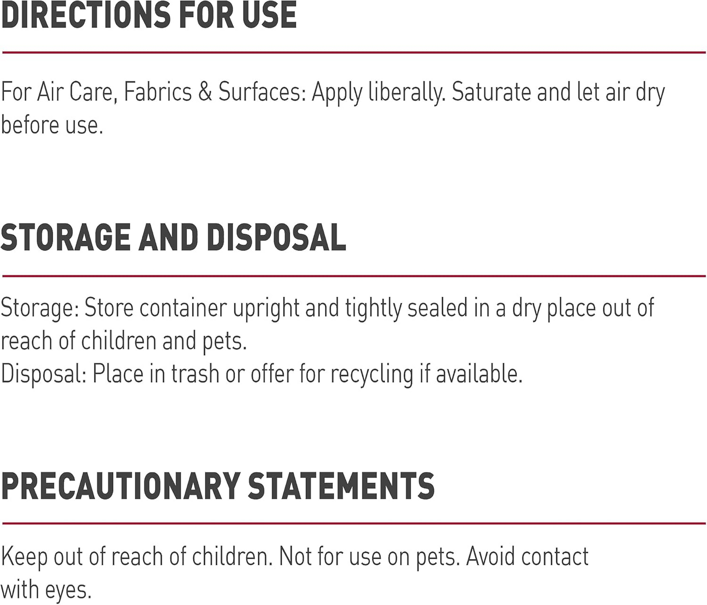 Nature's Miracle Air Care Deodorizer for Dogs and Cats