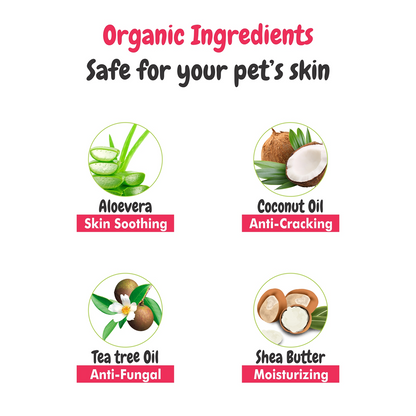 Bscly Paw Cleaner with Strawberry & Calendula for Dogs and Cats