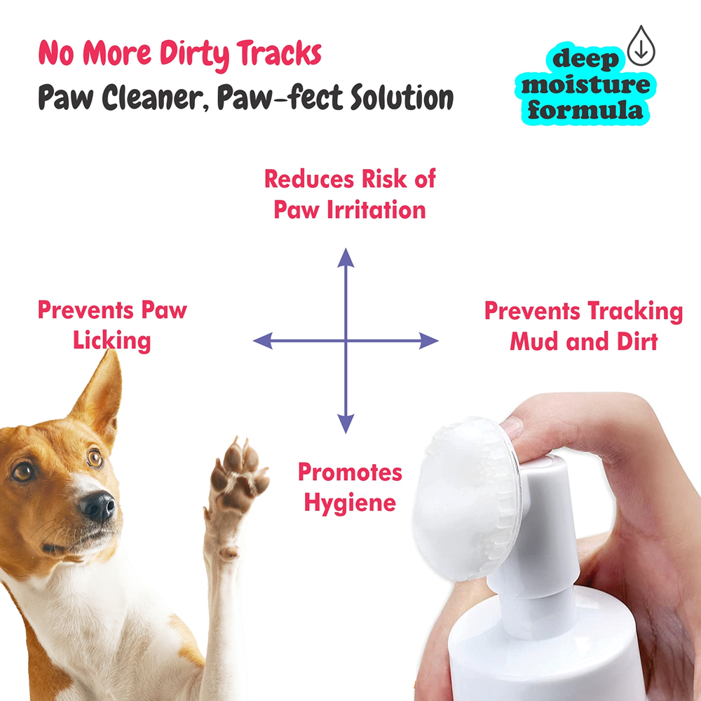 Bscly Paw Cleaner with Strawberry & Calendula for Dogs and Cats