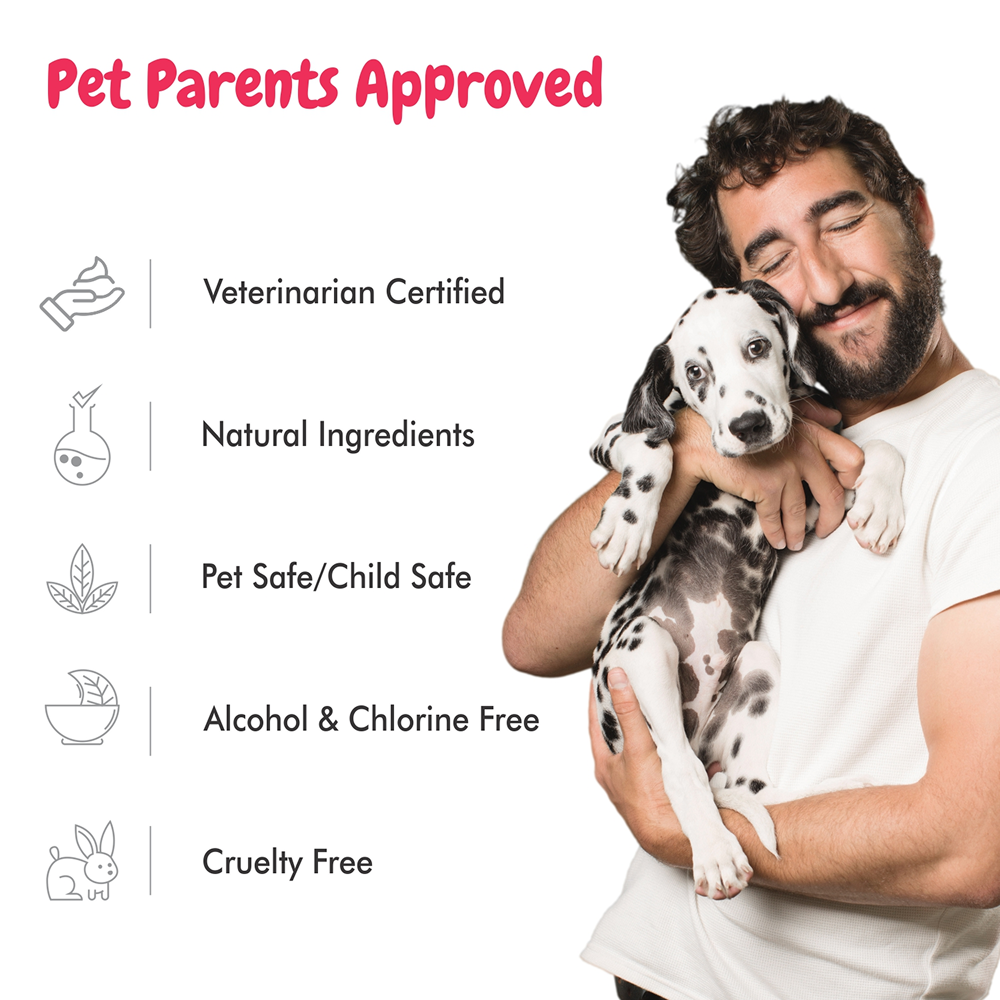 Bscly Paw Cleaner with Strawberry & Calendula for Dogs and Cats