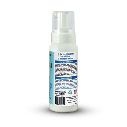 EarthBath Bilberry and Blueberry Scented Foaming Face Wash for Dogs and Cats