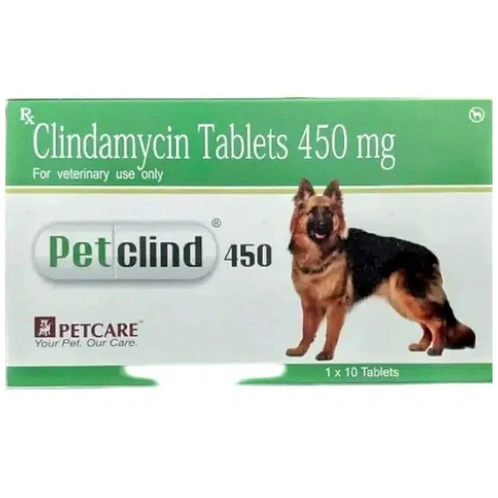 Petcare Petclind 450mg (Clindamycin) Tablet for Dogs