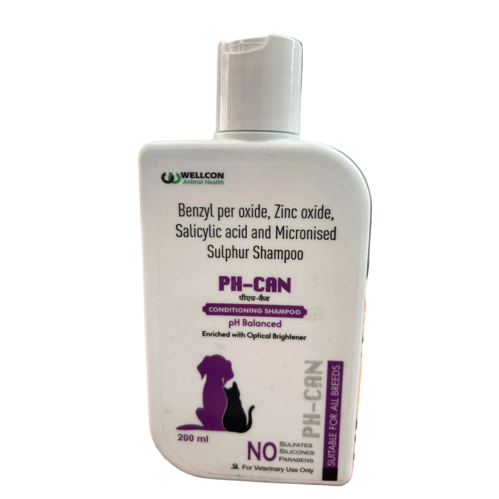 Wellcon PH Can Conditioning Shampoo for Dogs and Cats