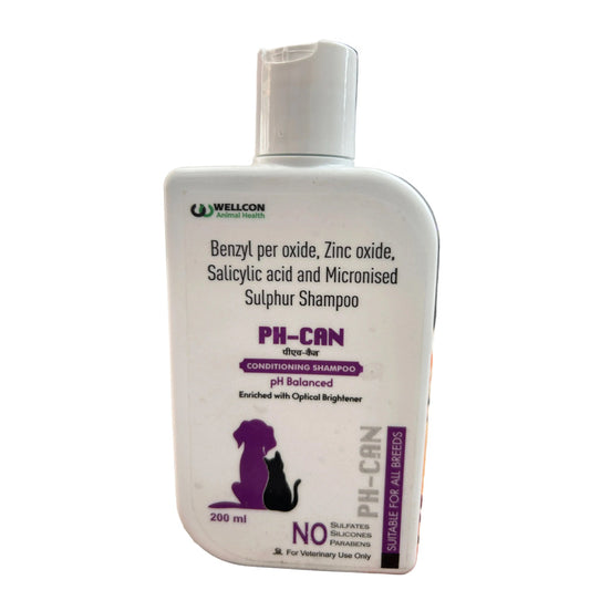 Wellcon PH Can Conditioning Shampoo for Dogs and Cats
