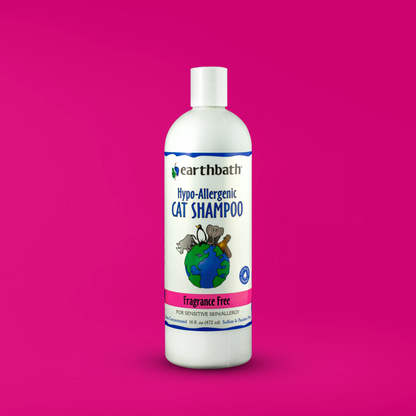 EarthBath Hypo Allergenic Fragrance Free Shampoo for Cats