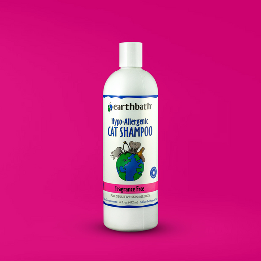 EarthBath Hypo Allergenic Fragrance Free Shampoo for Cats