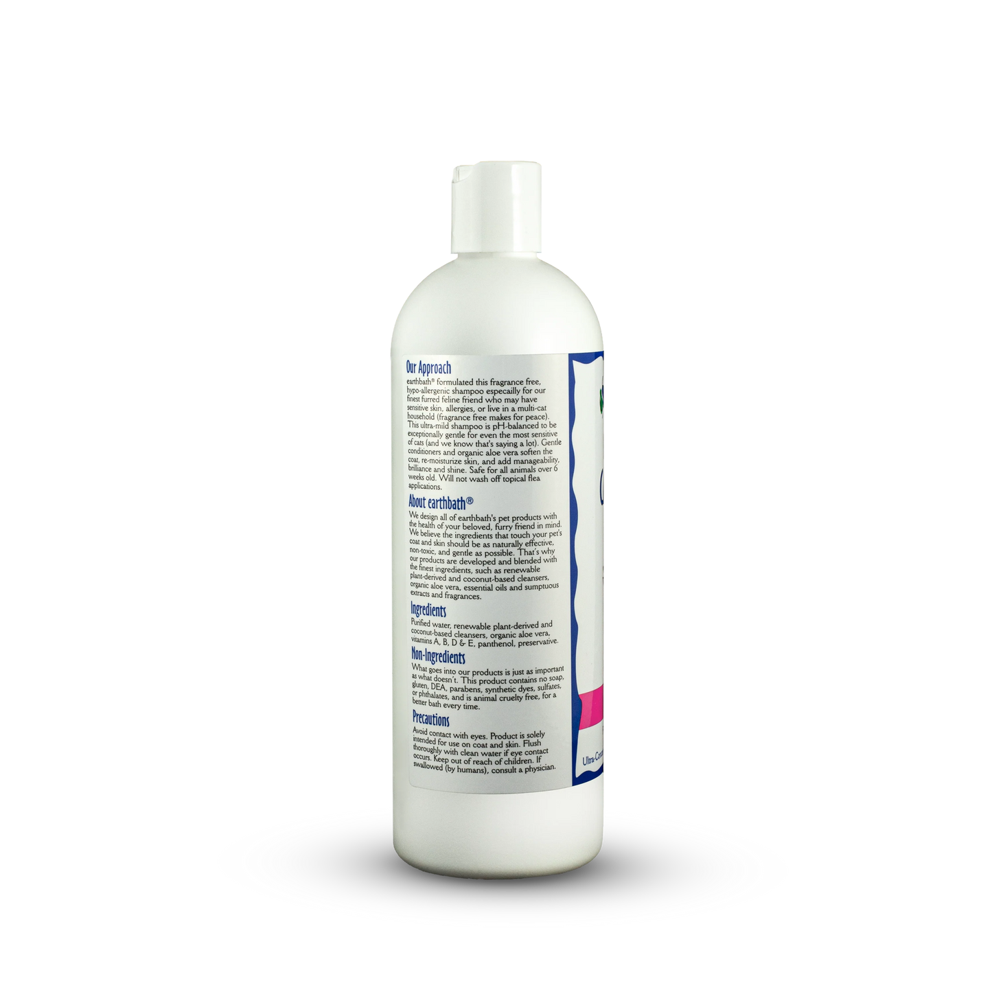 EarthBath Hypo Allergenic Fragrance Free Shampoo for Cats