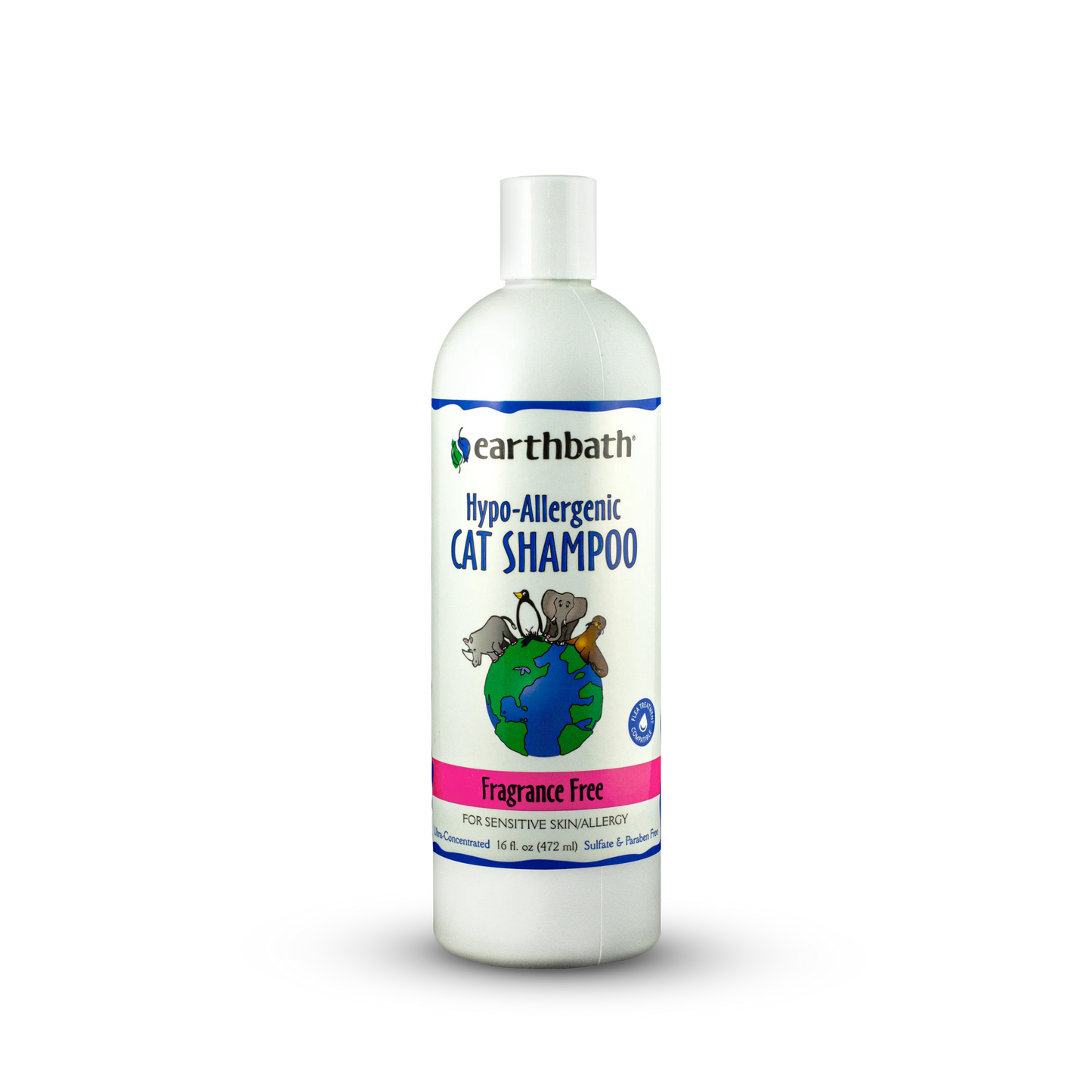 EarthBath Hypo Allergenic Fragrance Free Shampoo for Cats