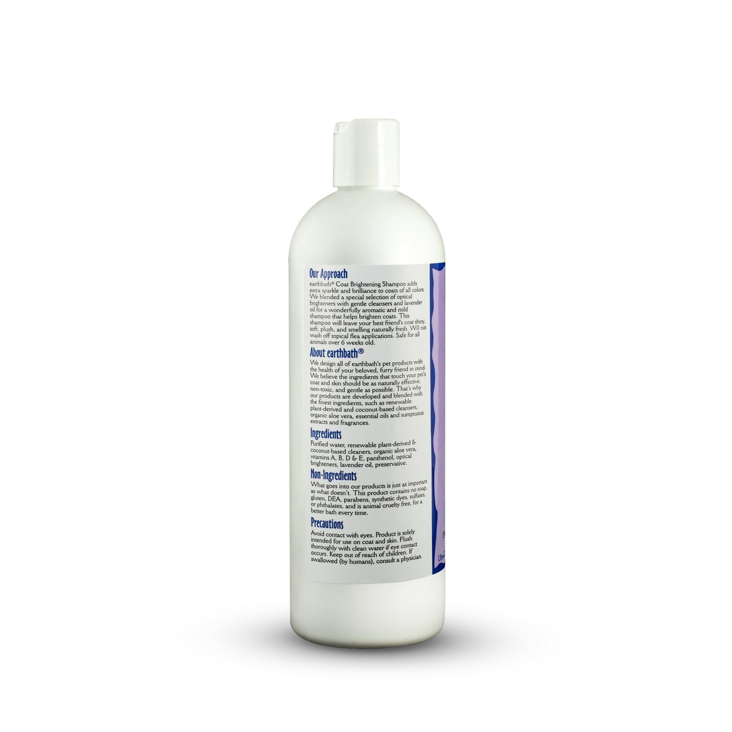 EarthBath Lavender Coat Brightening Shampoo for Dogs and Cats