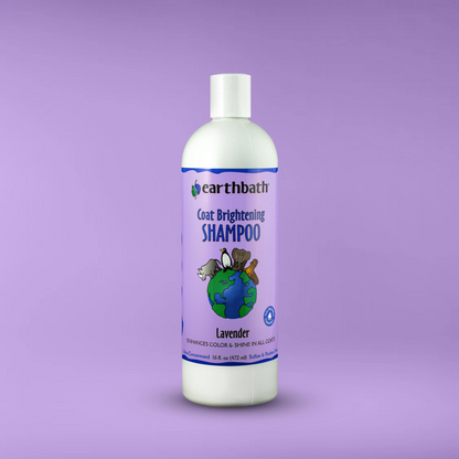 EarthBath Lavender Coat Brightening Shampoo for Dogs and Cats