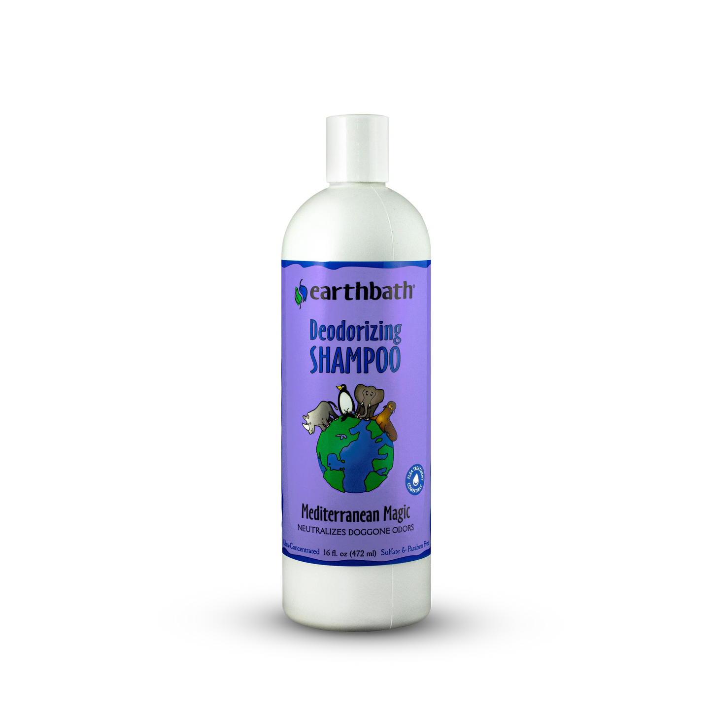 EarthBath Mediterranean Magic Deodorizing Shampoo for Dogs and Cats