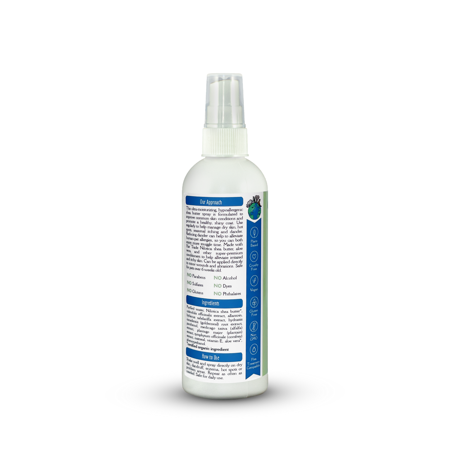 EarthBath Shea Butter Spray for Dogs and Cats