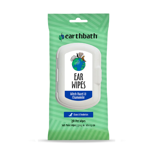 Earthbath Botanical Fresh Cucumber and Chamomile Ear Wipes
