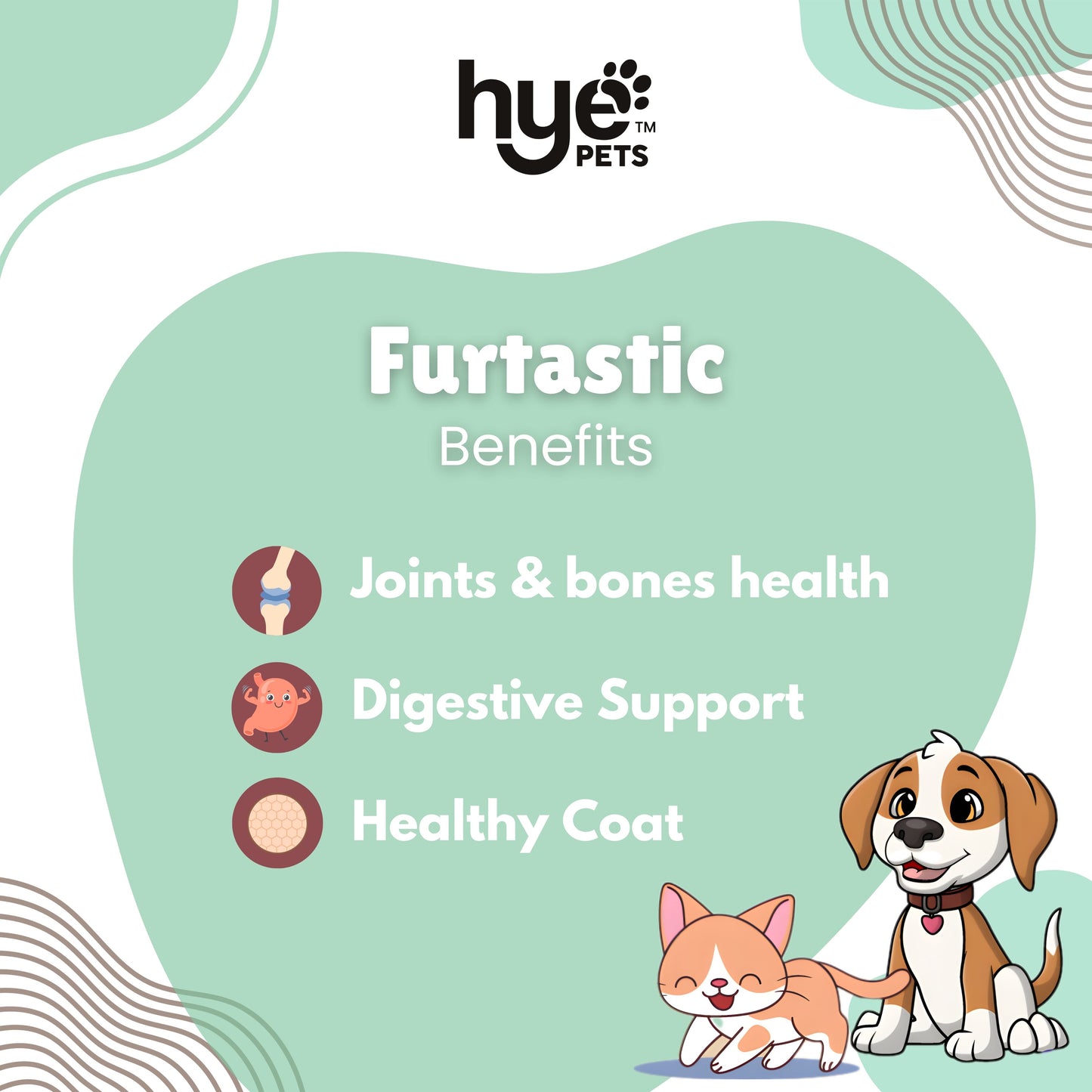 HYE Pets Nutrient-Rich Full Fat Goat Milk Powder for Dogs and Cats