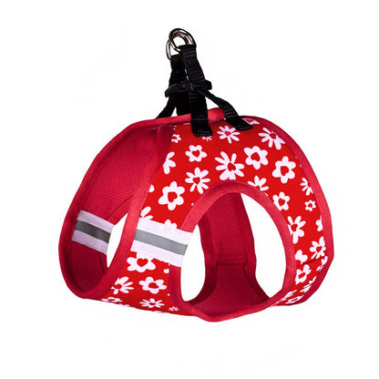 Pets Way Cupid Air Mesh Printed Harness for Puppies and Small Dogs
