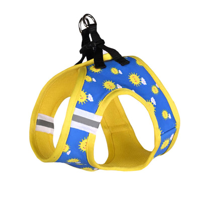Pets Way Sunny Air Mesh Printed Harness for Puppies and Small Dogs