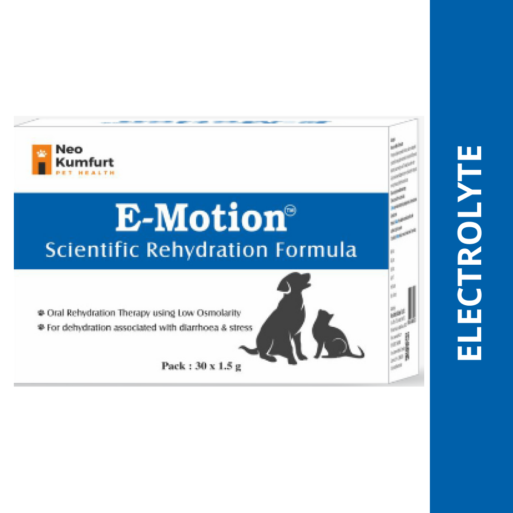 Neo Kumfurt E Motion Sachets Electrolyte Supplement for Dogs and Cat (Single sachet)