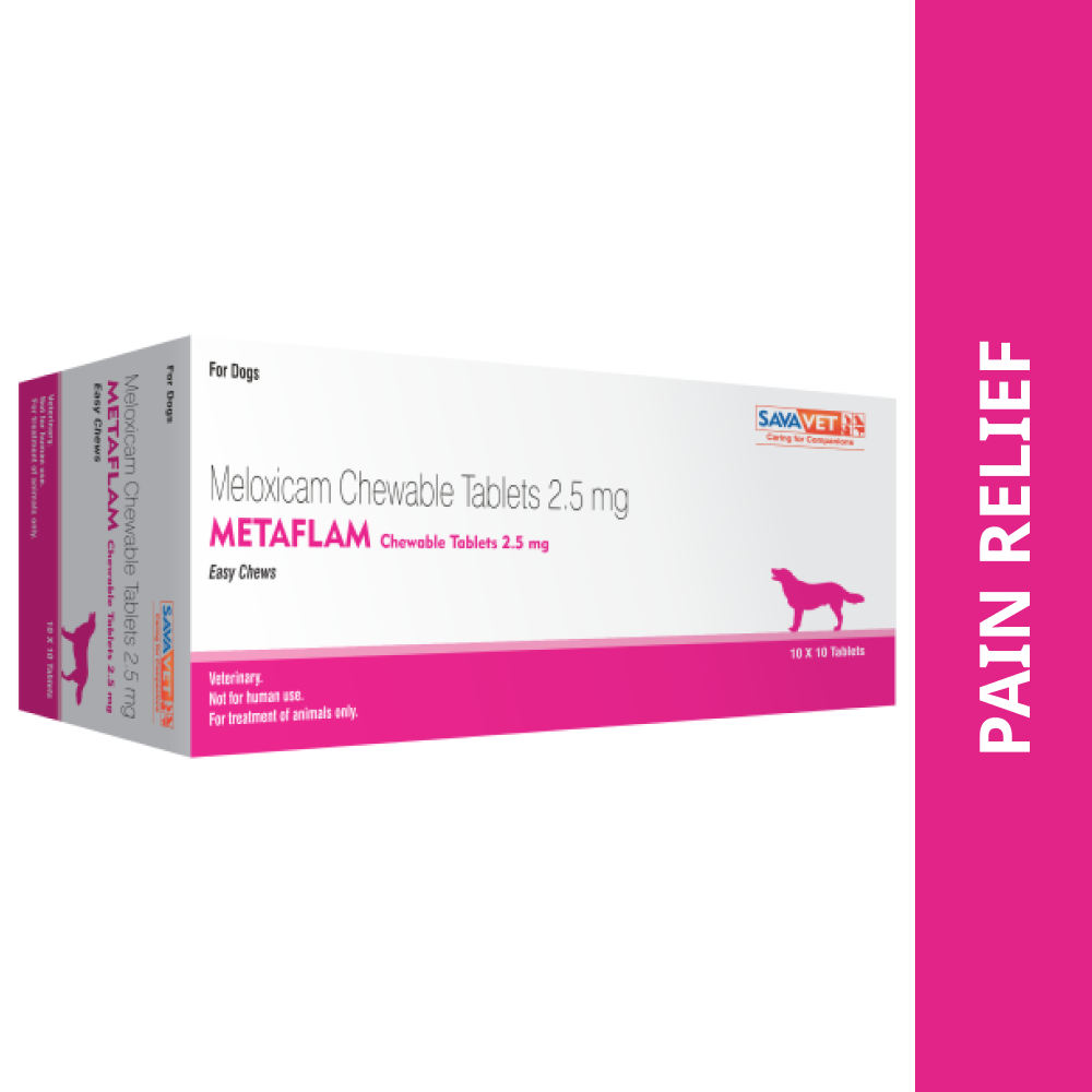 Savavet Metaflam (Meloxicam) Dog 2.5mg Tablet (10 tablets)