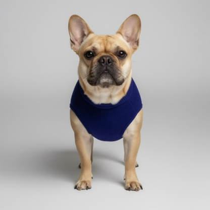Talking Dog Club Bright Winter High Paw Jumper Sweater for Dogs (Blue)