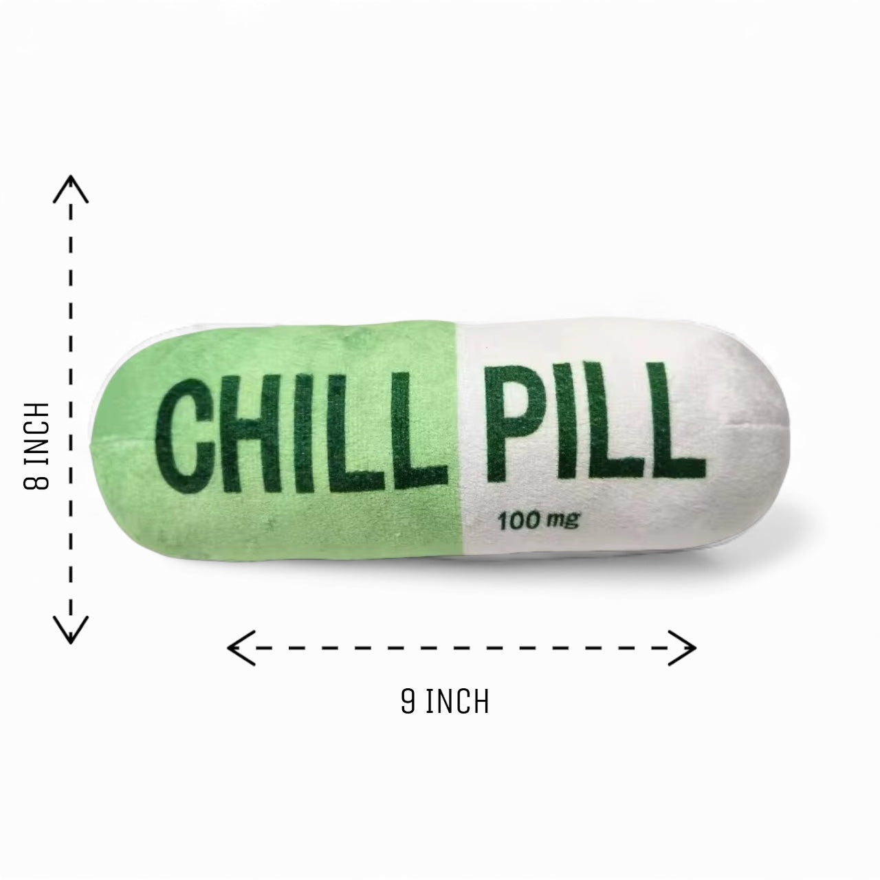Talking Dog Chill Pill Plush Toy for Dogs (Green)