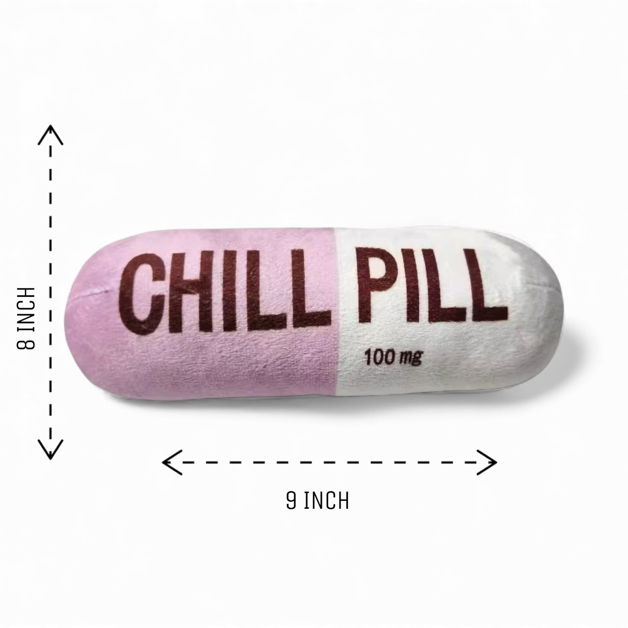 Talking Dog Chill Pill Plush Toy for Dogs (Pink)