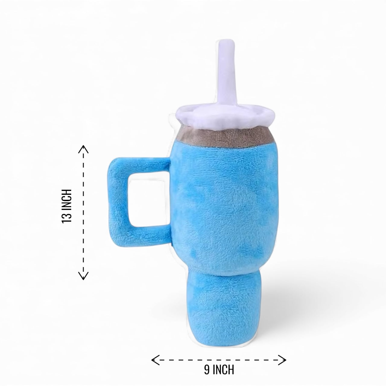 Talking Dog Club Tumbler Plush Toy For Dogs (Blue)