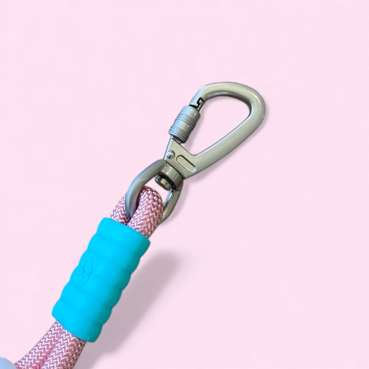 Talking Dog Club Extra Strong Vivid Handle Leash for Dogs (Pink/Purple)