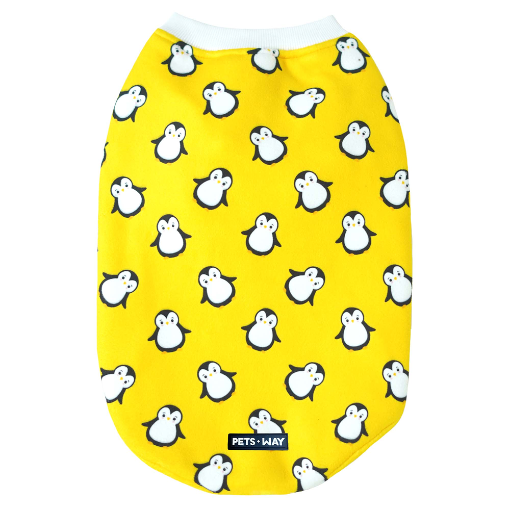 Pets Way Foxwagen Winter Sweatshirts for Dogs (Yellow)