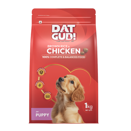 DatGud Chicken & Brown Rice Puppy Dog Dry Food (Buy 1 Get 1 Free)