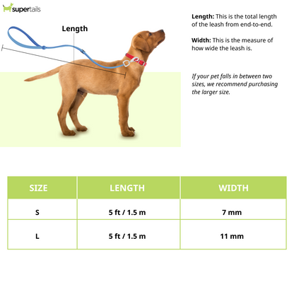 Ruffwear Knot a Leash Rope Leash for Dogs (Blue Moon)