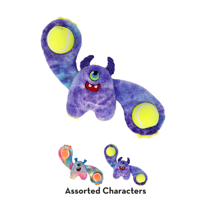 Kong Woozles Monster Plush Toy for Dogs (Purple)