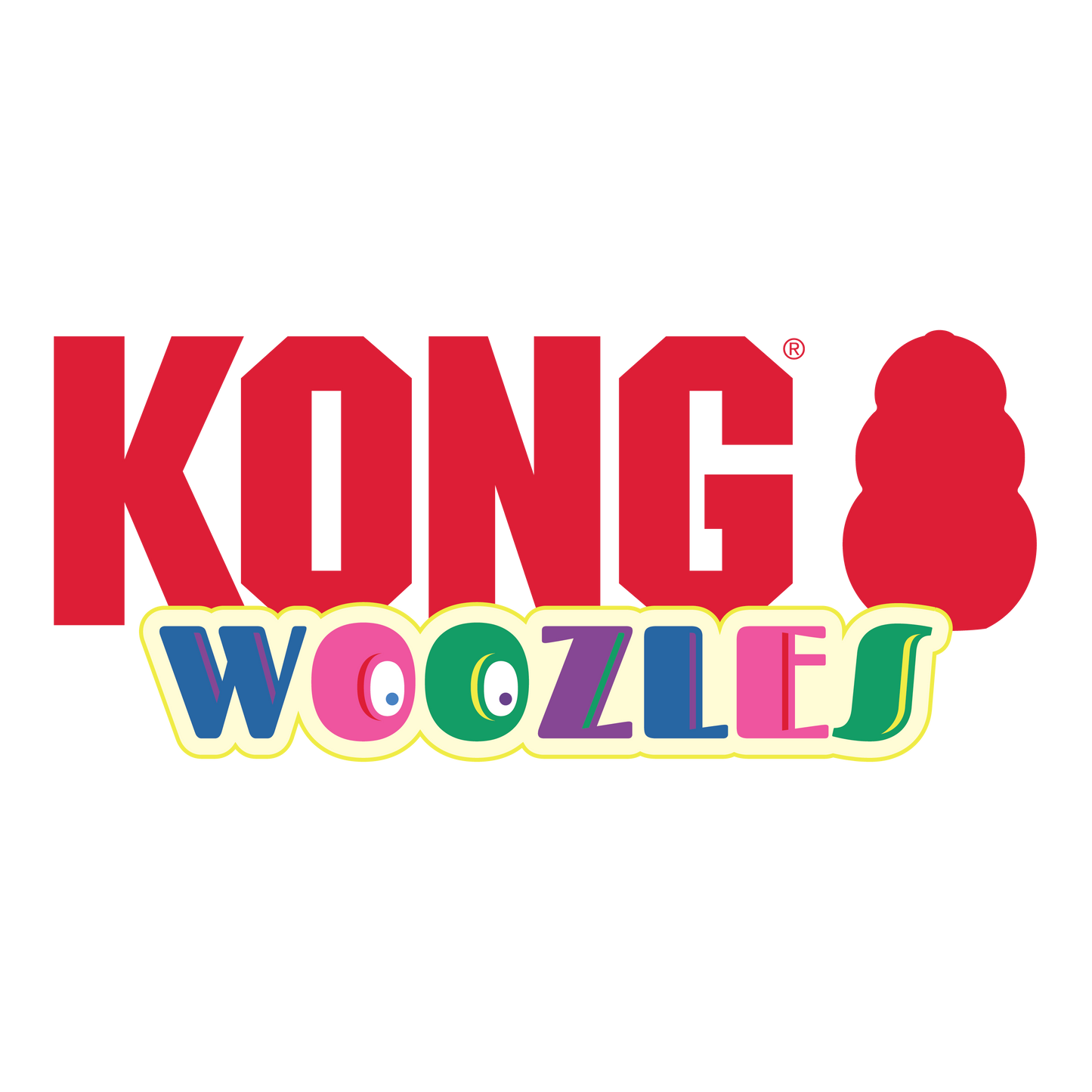 Kong Woozles Toy for Dogs (Blue)