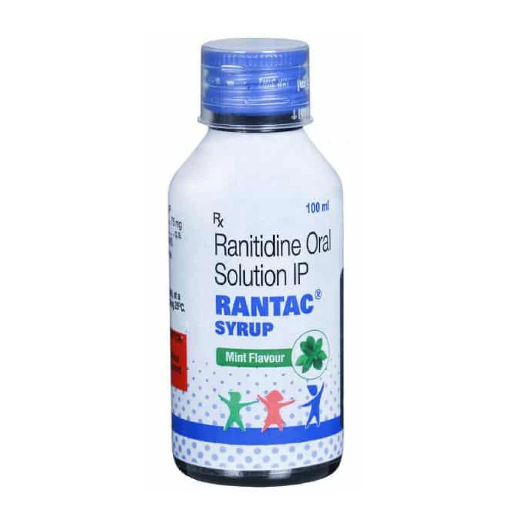 JB Rantac Syrup Ranitidine Oral Solution