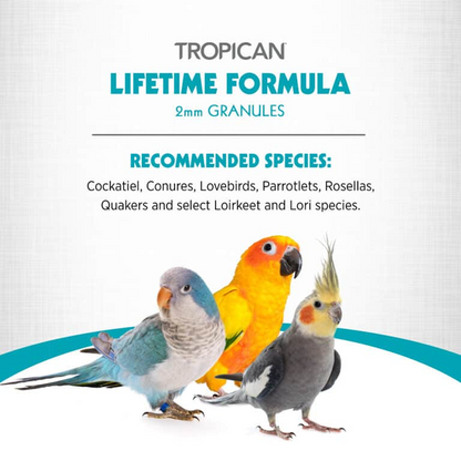 Hagen Tropican Lifetime Formula Bird Food