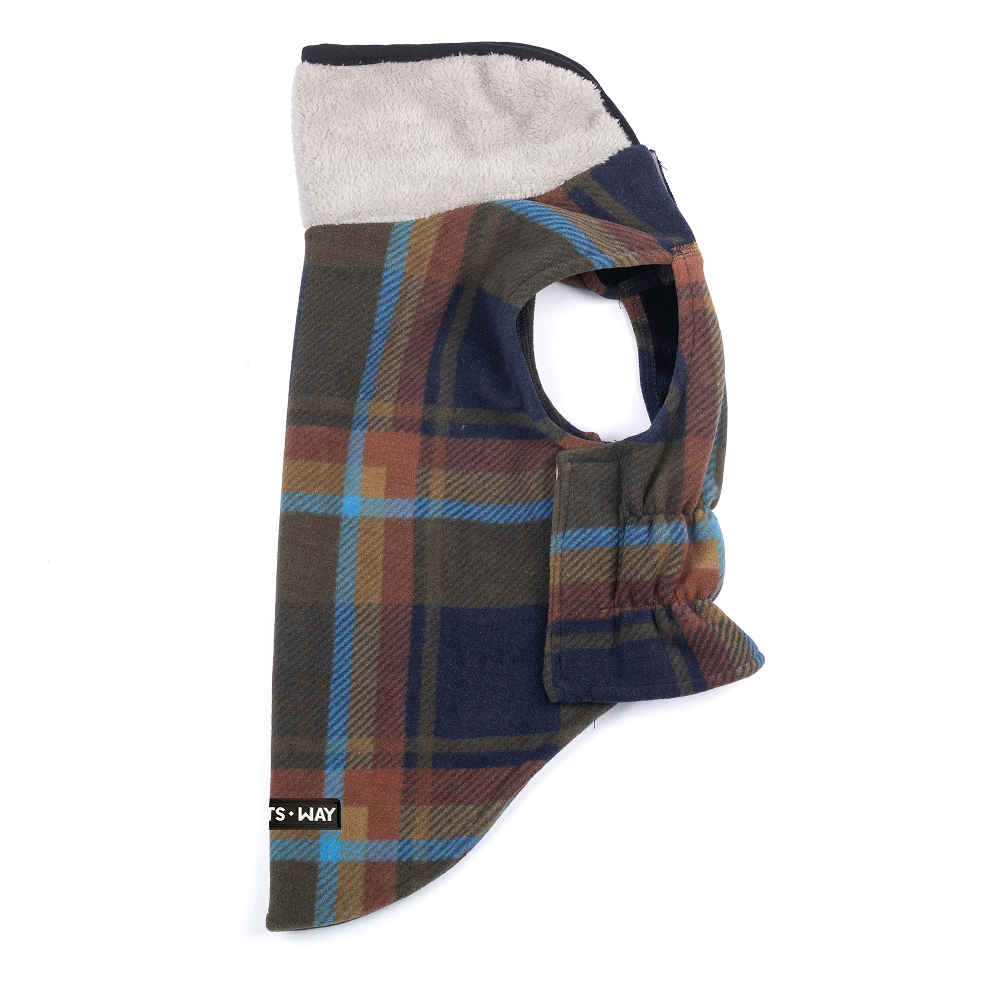 Pets Way Checks Winter Jacket for Dogs