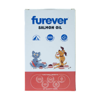 Pawsome Companion Furever Salmon Oil for Dogs & Cats 500ml